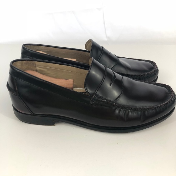 Rockport Mens Burgundy Leather Loafer Sz 10W - Picture 8 of 8